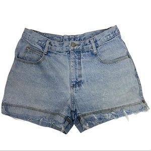 Distressed Shorts Vintage Be Bop High Rise Mom Denim Jean Shorts 80s 90s Y2K